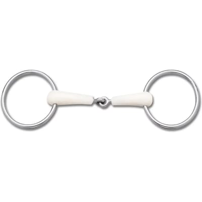 Mors 2 ringen voor gebroken paarden Happy Mouth