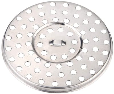 Dailygoods- Vloerdrain 8.5cm - Roestvrij Staal - Antiroest - Douche/Keuken - Filter Ontwerp - Verwijderbare Structuur - Modern Design - Afvoerputje