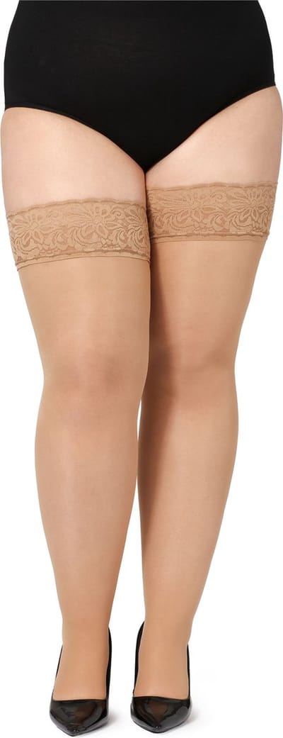 Merry Style Dames Hold-Up Kousen - 20 Denier - licht glanzend - elastisch - Polyamide - BLV-GI-1127 - Daino - 4XL