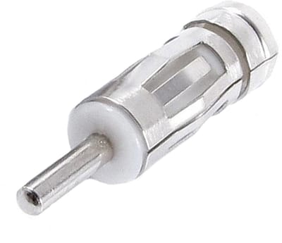 BLOW Autoantenne Adapter - DIN (m) naar ISO (v) - Rechte Adapter - Metaal