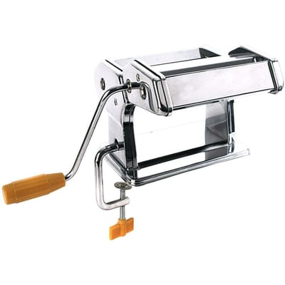 Orion Serie - Pastamachine - Roestvrijstaal - 6 Dikte Instellingen - 20x17x15 cm