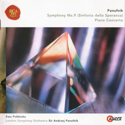 CD ANDRZEJ PANUFNIK, EWA POBŁOCKA, LON - Symfonie nr. 9 (Sinfonia Della Sper 82876642802 RCA Red Seal, C 2004 Japan Klassiek Gebruikt gray