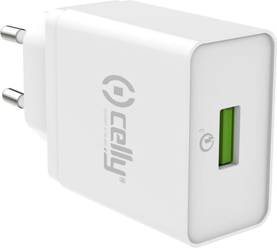 Celly Wandlader Usb Pro Power 5,5 X 6,5 Cm Wit