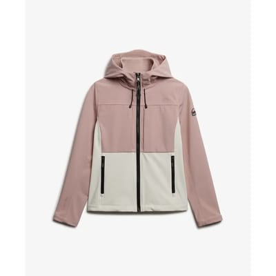 Dames wandeljack met capuchon Superdry Colourblock