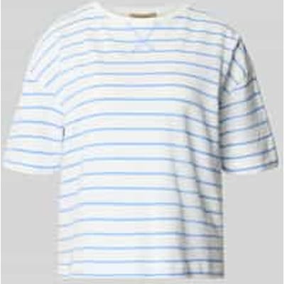 regular fit T-shirt met ronde hals