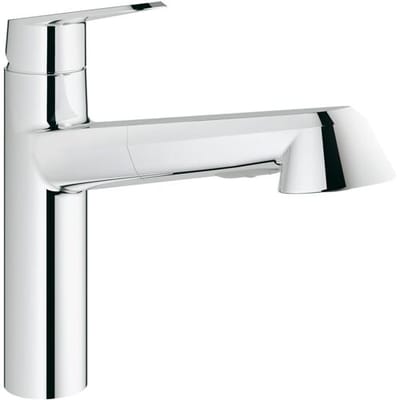 GROHE Eurodisc Cosmopolitan Keukenkraan - Met uittrekbare handdouche - Chroom