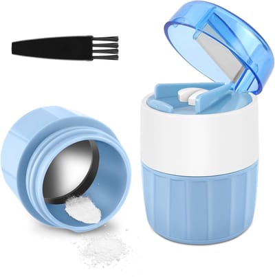 3-in-1 Tablet Crusher en Snijder, Kleine Tabletten Vergruizer met Rvs Maalkop, Ideaal voor Pillen en Medicijnen in de Vrieskast