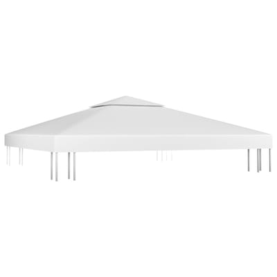 vidaXL - Prieeldak - 2-laags - 310 - g/m² - 3x3 - m - wit