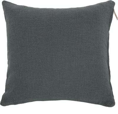 Tiseco - Kussen (gevuld) COTTON SLUB - met rits - 60x60 cm - Grijs