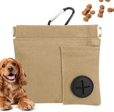 Generisch Traktaties, zelfsluitende snack-opbergdoos, hondenlekkernijen, training, voor wandelen, schoonheid, snackuitgave, outdoor, reizen, thuis, gedragsversterking