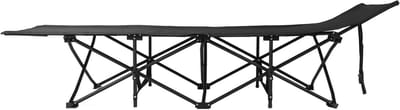 Opvouwbaar Kampeerbed - Draagbaar Ledikant - Buiten Ontspannen - Verdikte Matras - 188 x 66 cm - Grijs