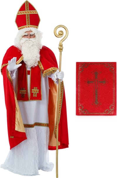 Compleet Sinterklaas kostuum inclusief boek