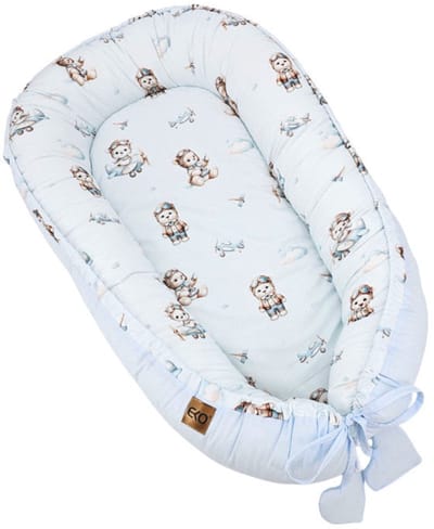 Cotton baby cocoon Pilot Bear