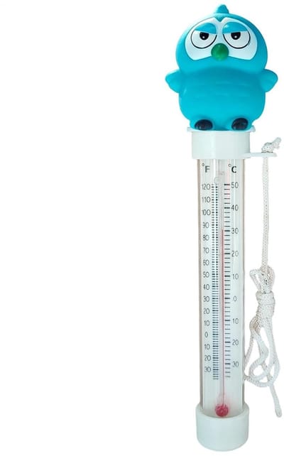 Drijvende zwembadthermometer – watertemperatuurmeter, zwembadbenodigdheden met grote gemakkelijk afleesbare display, vijver- en meerbewaking, nauwkeurige spa-sensor – accessoire voor bubbelbad, voor binnen- en buitengebruik.