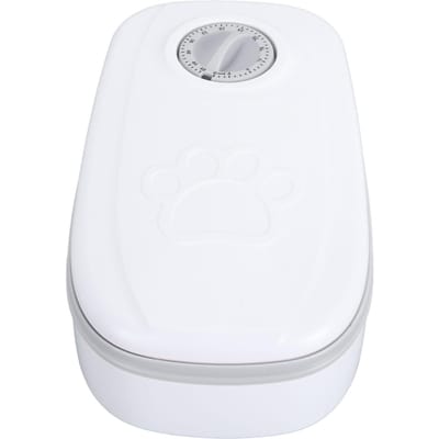 Distributeur de nourriture automatique pour animaux de compagnie Multifonction Amovible Intelligent Distributeur de repas unique programmé pour chats et chiens