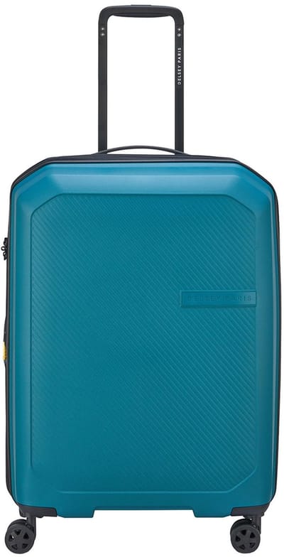 Delsey Anvers Spinner 65.5 cm - Uitbreidbaar 67/75 liter - 66.5x45x27.5x30.5 cm - teal blue