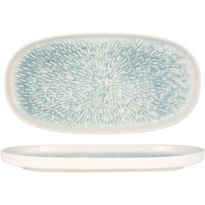 Rinart Serveerschaal - Asel - Porselein - 32x18 cm - set van 2