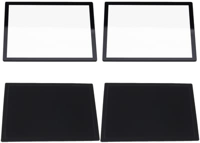 Cosensi- Screen Lens 2 Stuks - Plastic Cover - Onderste Frame - Compatibel met DS Lite - Bescherming tegen Krassen - Afmeting 69x54mm - Lcd Scherm
