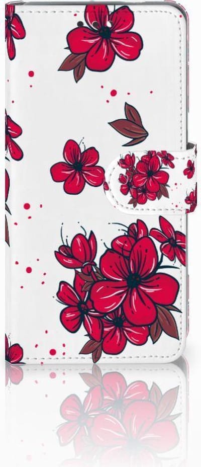 Nokia 3.1 (2018) Hoesje Blossom Red