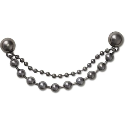 Jibbitz Crocs Double Black Gem Chain