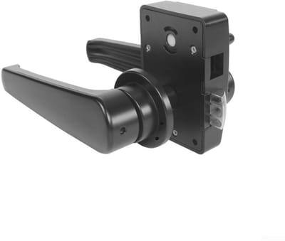 Allecto - RV Toilet Deurslot - Metalen Deurslot - Duurzaam en Elegant - 15 x 8 x 7 cm - Voor Camper en Jacht - Hoogwaardige Zinklegering
