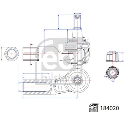 Spoorstangeind FEBI BILSTEIN 184020