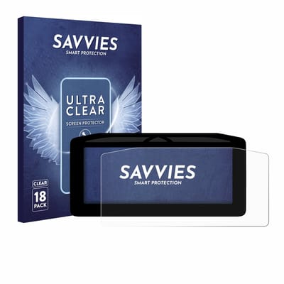 Savvies - Screenprotector voor Ducati Panigale V4 2025 - Folie Beschermfolie transparant 18 Stuks