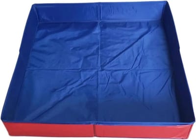 Solvix hondenzwembad - Hondenzwembad - PVC - Antislip Ontwerp - Opvouwbaar - Voor Kleine Honden en Kinderen