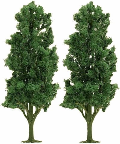 Hobby Materiaal - Modelbouw Onderdelen - Landschapsinrichting - Gedetailleerde Textuur - 155 cm - Groen