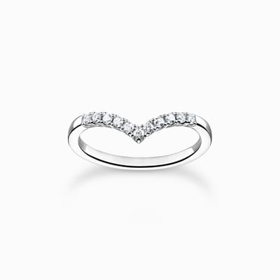 Thomas Sabo - TR2394-051-14-48 - Ring - Dames - 925er Zilver - ringmaat 48