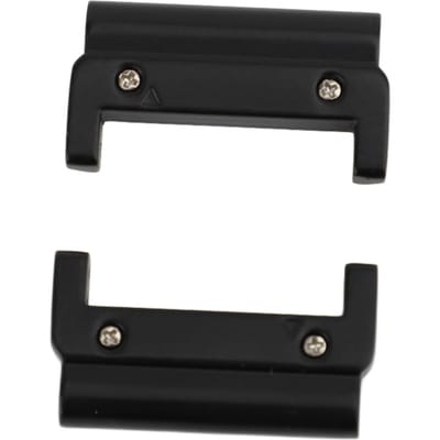 1 Paire Adaptateur de Bracelet de Montre en Métal pour Montre Quick Fit Connecteur Remplaçable pour Remplacement Noir 26 22mm noir