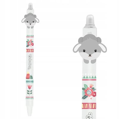 Colorino Uitwisbare Pen Dieren - Zomer Vosje Blauwe Inkt 0.5mm