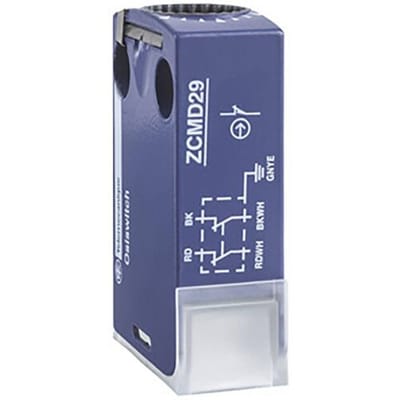 Schneider Electric ZB5AW743 Frontelement voor paddenstoelknop Vergrendelbaar Knop Rood Draai-ontgrendeling 1 stuk(s)