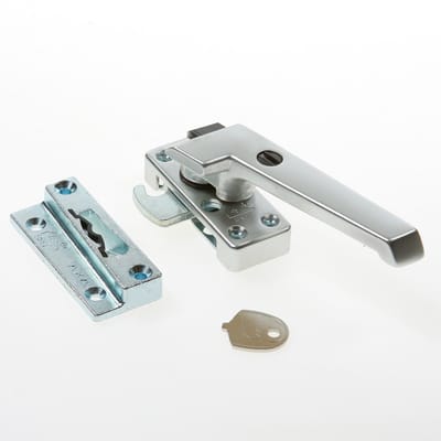 AXA 3320 Veiligheids raamsluiting - 3320-51-91/6 - draairichting 3 - Aluminium F1