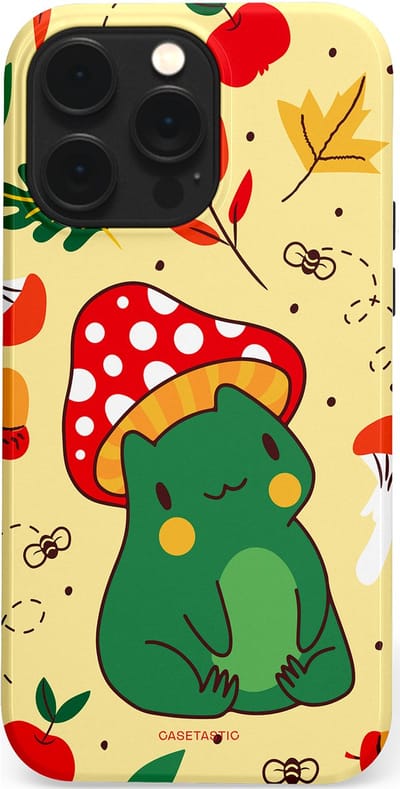 Casetastic Hoesje Geschikt voor Apple iPhone 14 Pro Max Magsafe - Stijlvolle Beschermende Duo-layer Case - Kwakende vriendjes