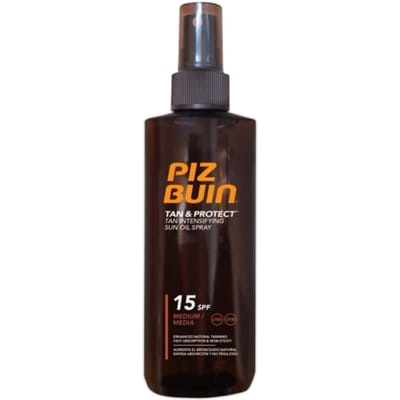 Piz Buin Tan &amp; Protect Tan Acceleration Oil Spray - SPF15 150 ml