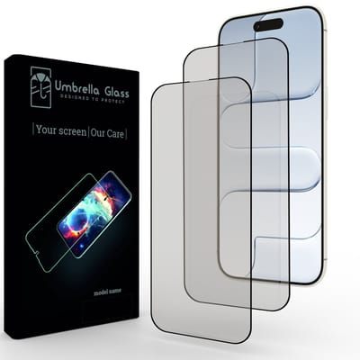 Umbrella Glass Screenprotector - Geschikt voor Apple iPhone Air - Full Cover