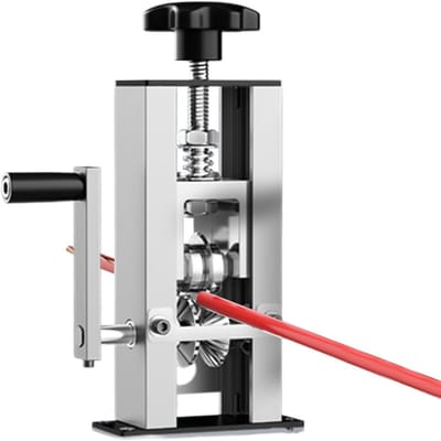 Automatische Striptang - Draadstripper Machine - Koperdraad Strippen - Verstelbare Instellingen - 1-25 mm - Zilverkleurig
