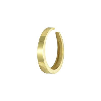 New Bling 9NBSAM-G200006 Gouden Ear Cuff - Oorklem- Oorring - 14 Karaat - Glad - 10 x 1,8 mm - Goud