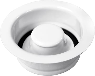 Universele Afvalstop en Stopper Set voor 3-Bout Afvalvermaler - Wit
