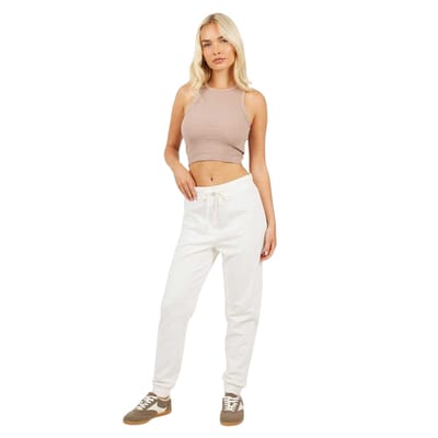 Brave Soul Dames/dames Skinny Joggingbroek (Wit)