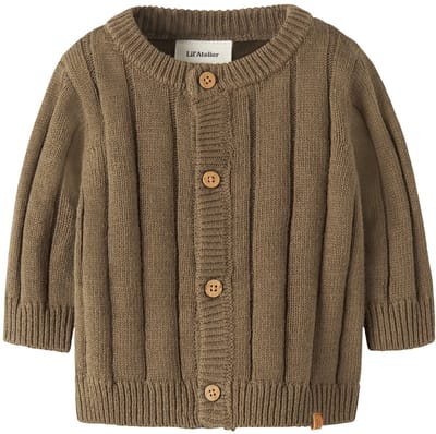 Lil' Atelier Baby Vest gebreid