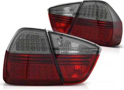Achterlichten BMW E90 03 05-08 08 ROOD SMOKE LED INDIC