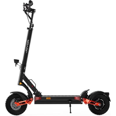 Elektrische Scooter Opvouwbaar Joyor T10 10  1000Wx2 Dubbele Motor 60V 18AH Max Bereik 75Km Belasting 120Kg Zwart 60V 18AH zwart