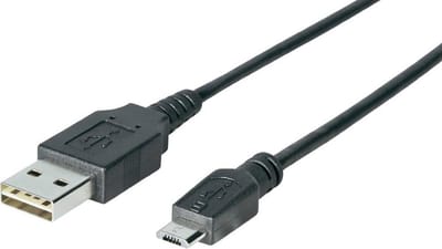 Sharkoon - USB cable - USB to Micro-USB Type B - 3 m