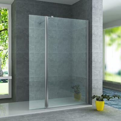 ALONI draaibare zijwand – 30x200 cm – 8 mm veiligheidsglas
