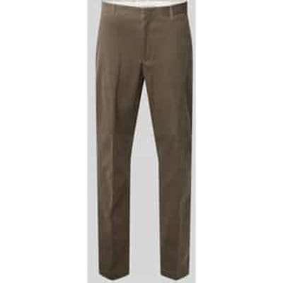 Tapered broek van mini-corduroy, model 'PERIN'
