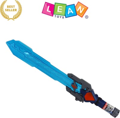 Lightsaber Cosmic Blue Sound Light 60cm – Ruimtezwaard met Licht & Geluid – Futuristisch Speelgoedzwaard voor Kinderen – Blauw Licht, Realistische Soundeffects – CE & EN71 Gecertificeerd – Vanaf 5 Jaar – Met Ebook