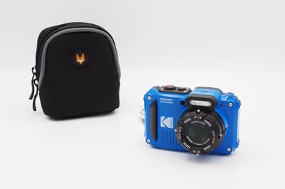 Kodak WPZ2 - Compactcamera - Onderwatercamera - 16 megapixel - Blauw - + 16GB geheugenkaart - + Tas