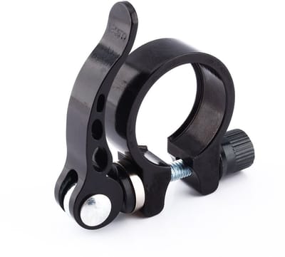 Solidchoice - Dailygoody - Fiets Zadelklem - Snelsluiting - Lichtgewicht en Sterk - Zilver/Grijs - Mountainbike Accessoire - Voor Betrouwbare Klemwerking - Ges